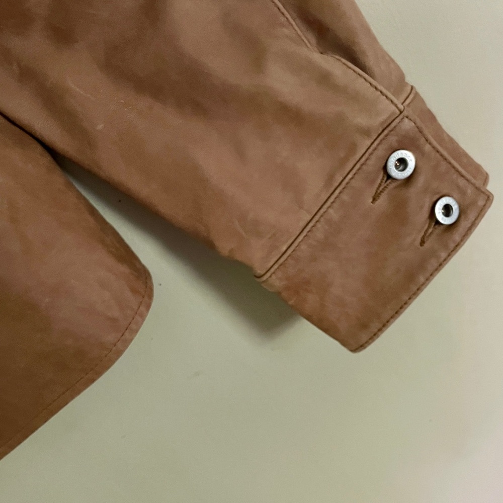 Sundance | Vintage Fringed Leather Zip Jacket ♥ EUC - Picture 6 of 7